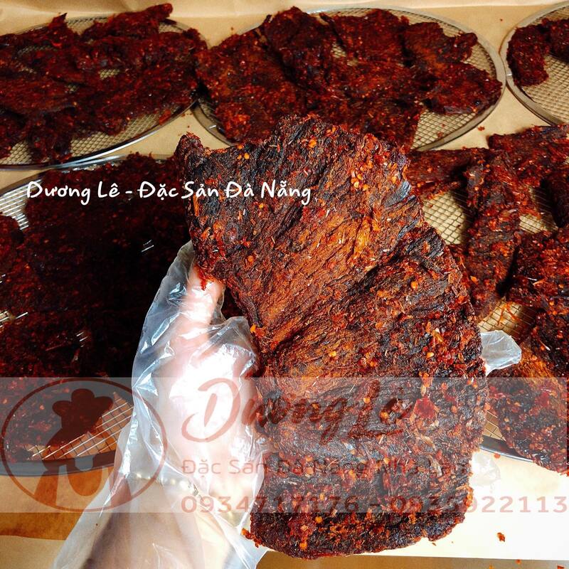 Đặc sản bò khô Đà Nẵng – Hấp dẫn từ hương vị