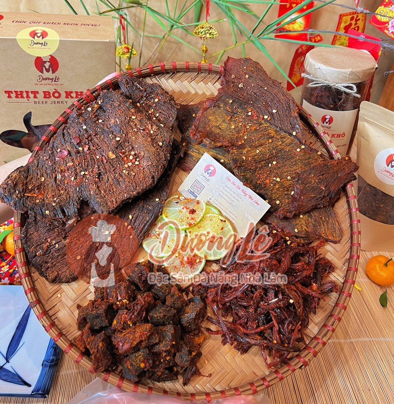 Đặc sản bò khô Đà Nẵng