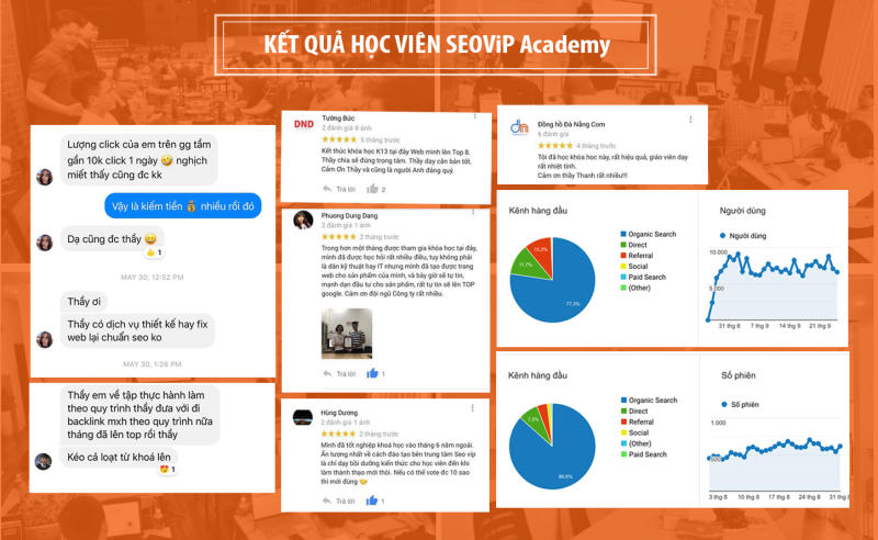 Những gì tôi học được từ khóa học SEO SEOViP